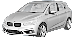 BMW F45 P02AB Fault Code